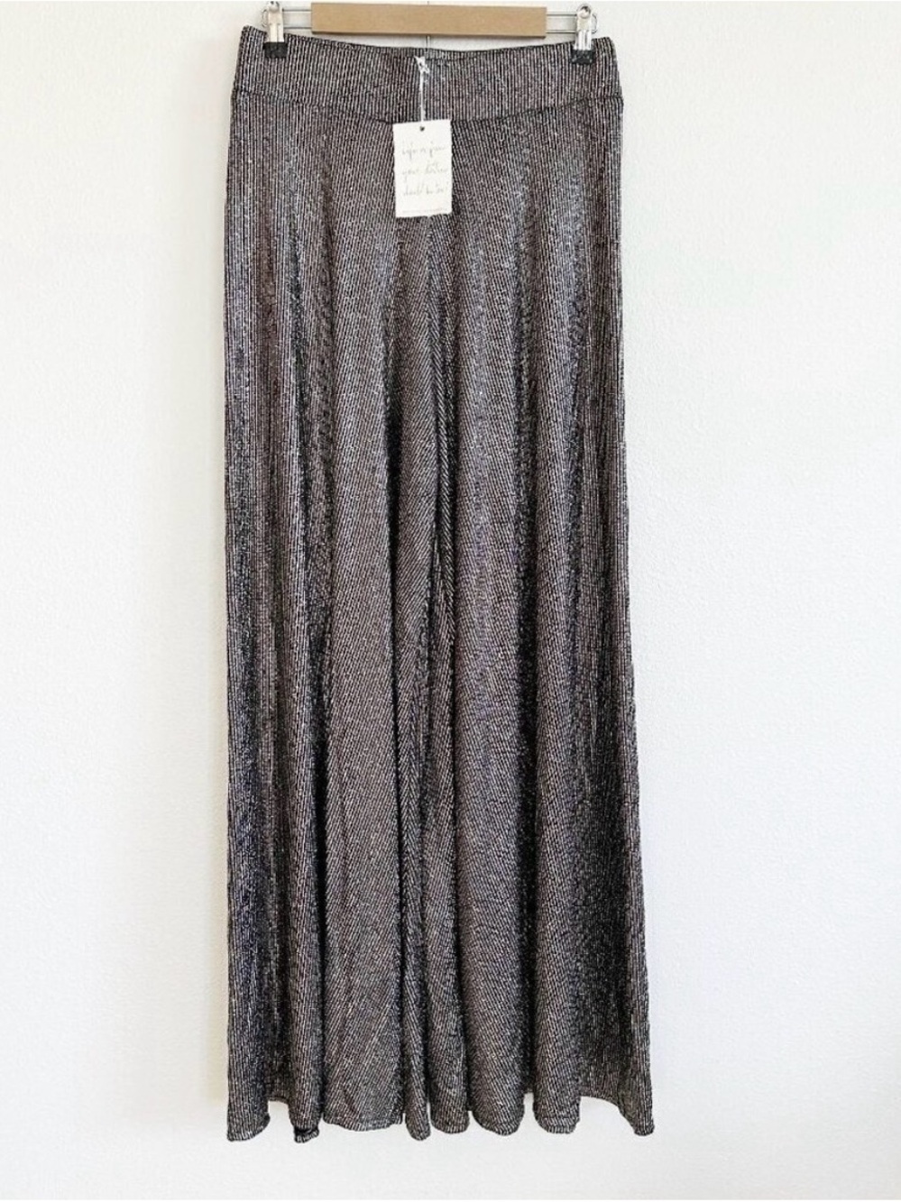 Show Me Your MuMu disco glitz 🪩 Wide Leg palazzo Pants - Picture 2 of 8